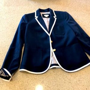 J. Crew Women’s Preppy Rowing Blazer - Navy - Sz 2